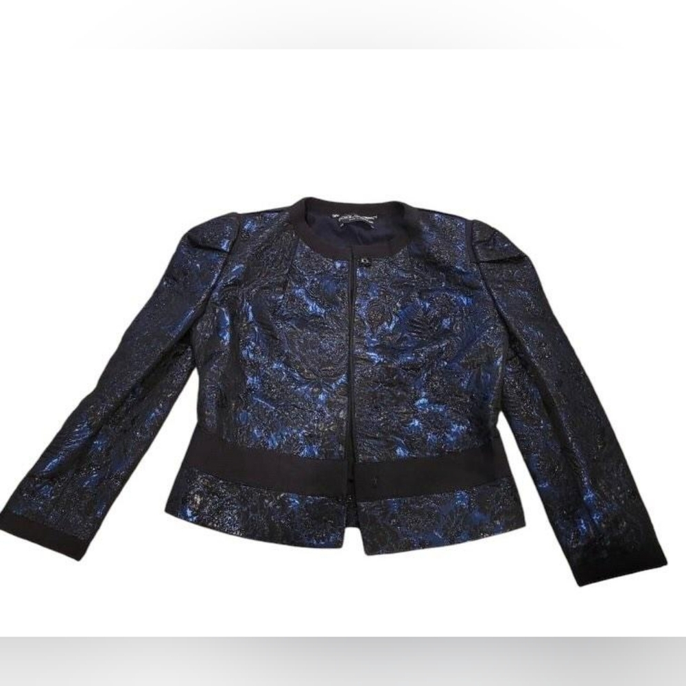 Dolce & Gabbana Women's Black Jacket - Size Italian 40